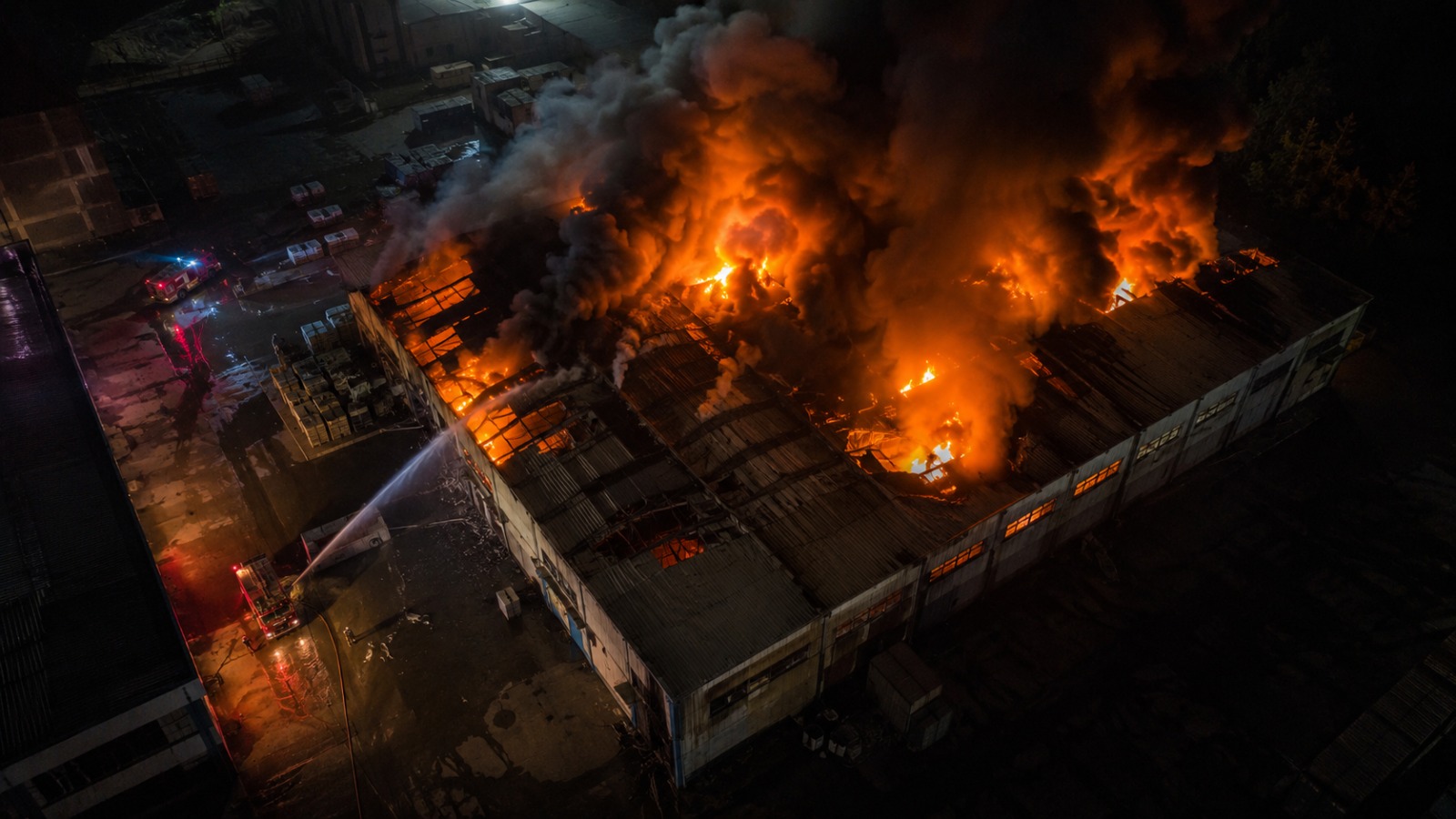 Fabrika yangını